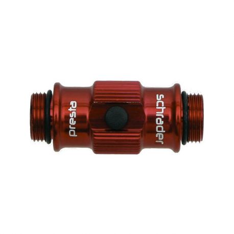 Lezyne ABS Flip Chuck Dirt Floor Drive Red