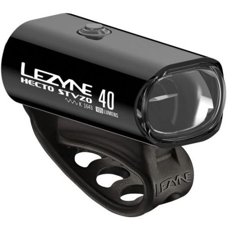 Lezyne Hecto Drive StVZO 40 Lux Front Black