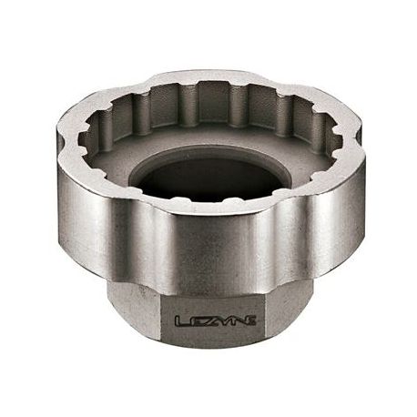 LEZYNE EXTERNAL BOTTOM BRACKET SOCKET TOOL NICKEL