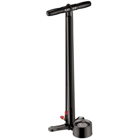 LEZYNE ALLOY FLOOR DRIVE BLK/HI GLOSS